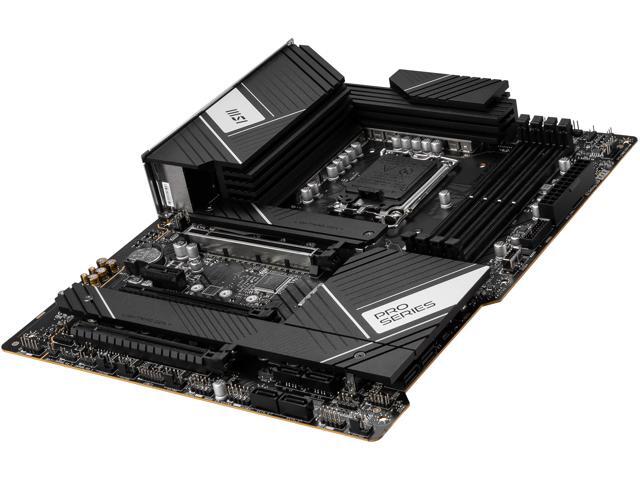 MSI PRO Z790-A WIFI LGA 1700 Intel Z790 SATA 6Gb/s DDR5 ATX Motherboard