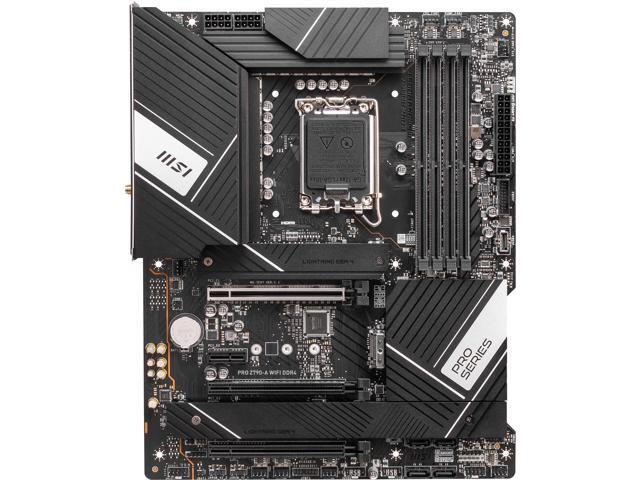 MSI PRO Z790-A WIFI DDR4 LGA 1700 Intel Z790 SATA 6Gb/s DDR4 ATX Motherboard
