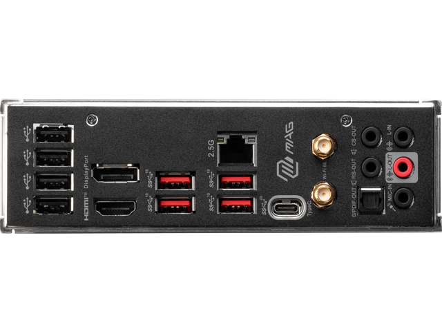 MSI - MAG B760 TOMAHAWK WIFI DDR4 (Socket LGA 1700) Intel B760 ATX DDR4 Wi-Fi 6E Motherboard - Black - image 4