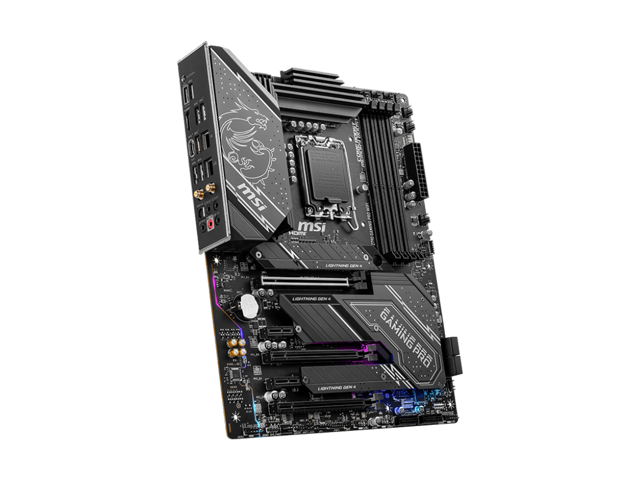 MSI Z790 GAMING PRO WIFI LGA 1700 SATA 6Gb/s DDR5 ATX (280) Motherboards - Intel