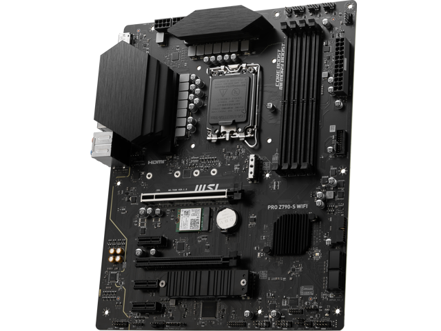 MSI PRO Z790-S WIFI LGA 1700 ATX DDR5 SATA 6Gbps 2.5G LAN with Wi-Fi 6E Motherboard
