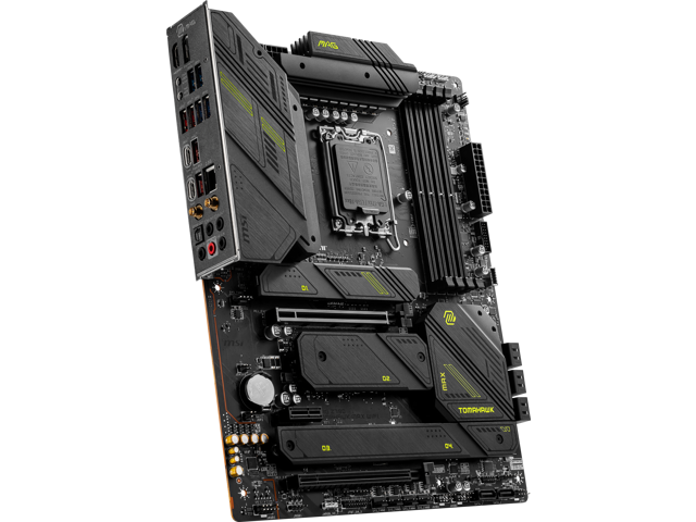 MSI - MAG Z790 TOMAHAWK MAX WIFI (Socket LGA 1700) Intel Z790 ATX DDR5 Wi-Fi 7 Motherboard - Black - image 4