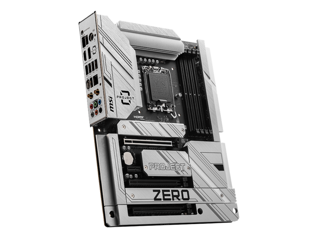 MSI Z790 PROJECT ZERO LGA1700 Wi-Fi 7 DDR5 Back Connect Design ATX Motherboard