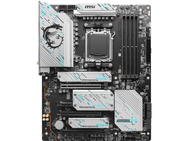 MSI X670E GAMING PLUS WIFI AM5 AMD Ryzen 7000 SATA 6Gb/s ATX DDR5 4x M.2 2.5Gbps LAN AMD Wi-Fi 6E Bluetooth Motherboards - AMD