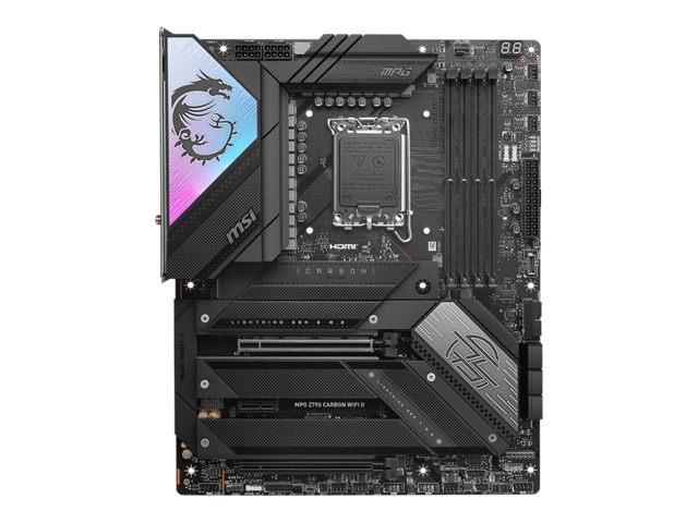 MSI MPG Z790 CARBON WIFI II LGA 1700 DDR5 6x SATA 6G PCI-E x16 slot 5x M.2 2.5Gbps LAN Wi-Fi 7 Solution ATX Motherboard