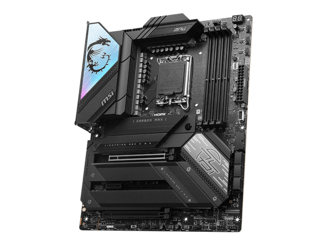 MSI MPG MPG Z790 CARBON MAX WIFI II LGA 1700 Intel Z790 DDR5 SATA 6Gb/s ATX WIFI7 5G LAN W/USB4.0 Card 5x M.2 Motherboards - Intel