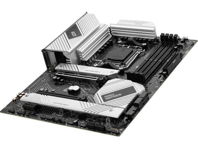 MSI PRO B650-A WIFI AM5 DDR5 AMD B650 SATA 6Gb/s 2.5G LAN Wi-Fi 6E, Bluetooth 8-Channel (7.1) HD Audio AMD Ryzen 9000 / 8000 / 7000 ATX Motherboard