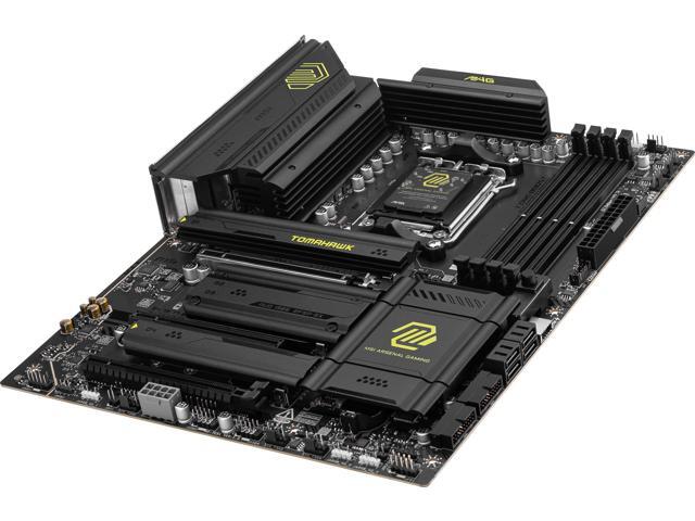 MSI - MAG X870 TOMAHAWK WIFI (Socket AM5) AMD X870 ATX DDR5 Wi-Fi 7 Motherboard - Black - image 4