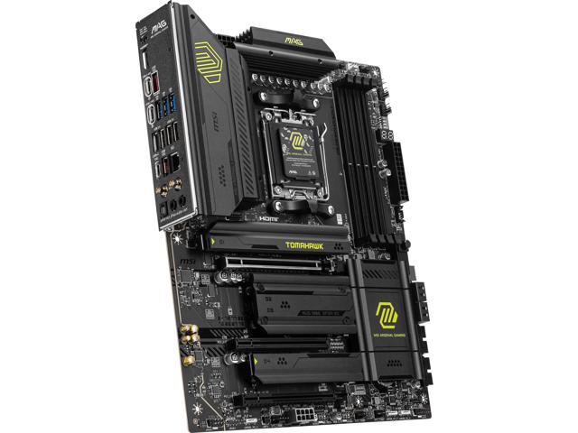 MSI - MAG X870 TOMAHAWK WIFI (Socket AM5) AMD X870 ATX DDR5 Wi-Fi 7 Motherboard - Black - image 6