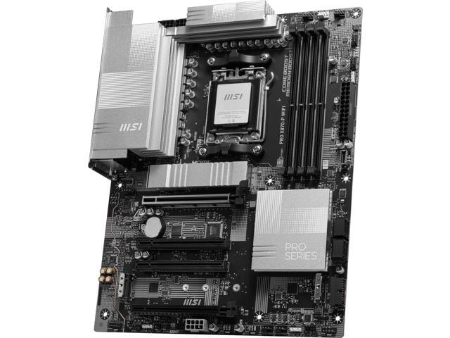 MSI - PRO X870-P WIFI (Socket AM5) AMD X870 ATX DDR5 Wi-Fi 7 Motherboard - Black - image 6