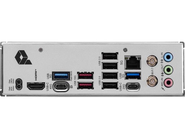 MSI - PRO X870-P WIFI (Socket AM5) AMD X870 ATX DDR5 Wi-Fi 7 Motherboard - Black - image 9