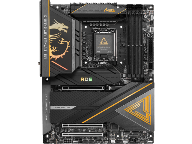 MSI MEG Z890 ACE LGA 1851 ATX Motherboard