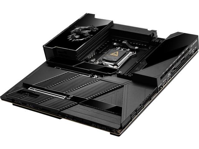 MSI - MEG X870E GODLIKE (Socket AM5) AMD X870E EATX DDR5 Wi-Fi 7 Motherboard - Black - image 4