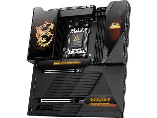 MSI - MEG X870E GODLIKE (Socket AM5) AMD X870E EATX DDR5 Wi-Fi 7 Motherboard - Black - image 5