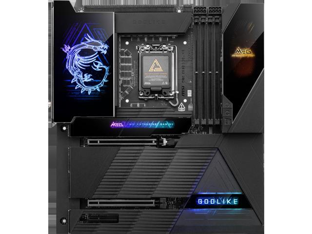 MSI - MEG Z890 GODLIKE (Socket 1851) Intel Z890 EATX DDR5 Wi-Fi 7 Motherboard - Black/Matt - image 3