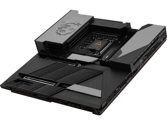 MSI - MEG Z890 GODLIKE (Socket 1851) Intel Z890 EATX DDR5 Wi-Fi 7 Motherboard - Black/Matt - image 4