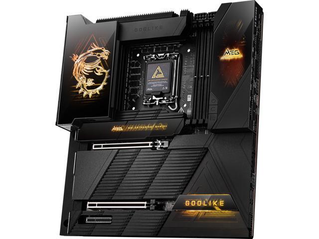 MSI - MEG Z890 GODLIKE (Socket 1851) Intel Z890 EATX DDR5 Wi-Fi 7 Motherboard - Black/Matt - image 5