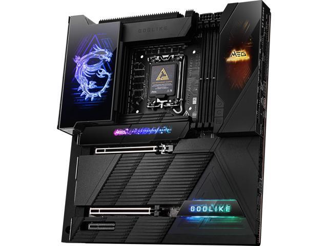 MSI - MEG Z890 GODLIKE (Socket 1851) Intel Z890 EATX DDR5 Wi-Fi 7 Motherboard - Black/Matt - image 6