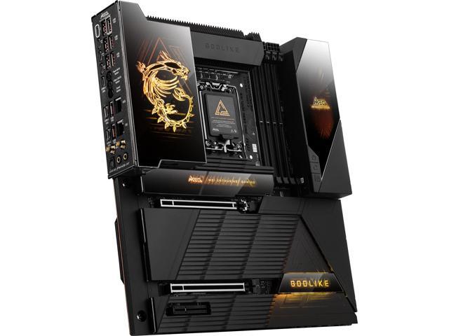 MSI - MEG Z890 GODLIKE (Socket 1851) Intel Z890 EATX DDR5 Wi-Fi 7 Motherboard - Black/Matt - image 7