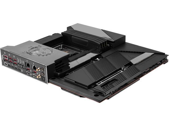 MSI - MEG Z890 GODLIKE (Socket 1851) Intel Z890 EATX DDR5 Wi-Fi 7 Motherboard - Black/Matt - image 10