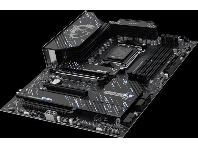 MSI - X870 GAMING PLUS WIFI (Socket AM5) AMD X870 ATX DDR5 Wi-Fi 7 Motherboard - Black - image 4