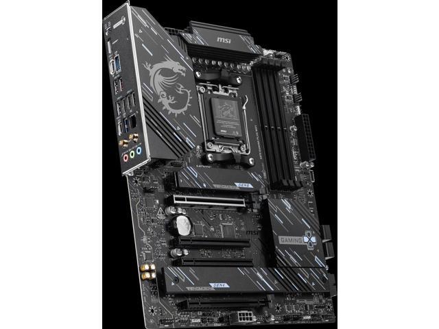 MSI - X870 GAMING PLUS WIFI (Socket AM5) AMD X870 ATX DDR5 Wi-Fi 7 Motherboard - Black - image 6