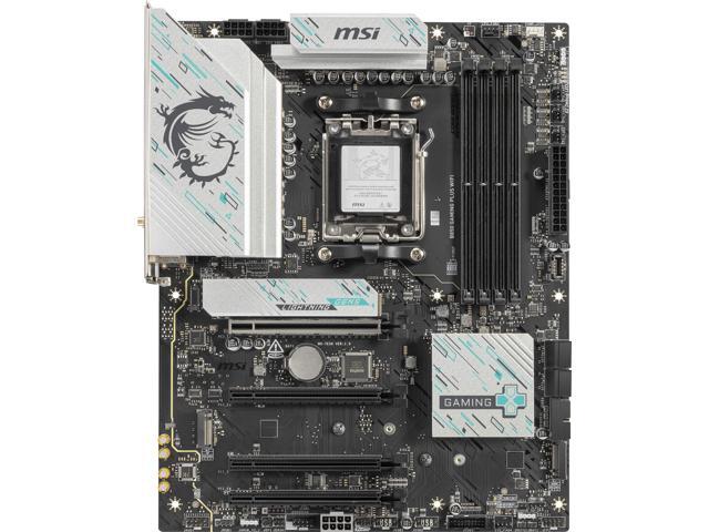 MSI - B850 GAMING PLUS WIFI (Socket AM5) AMD B850 ATX DDR5 Wi-Fi 7 Motherboard - Black - image 3