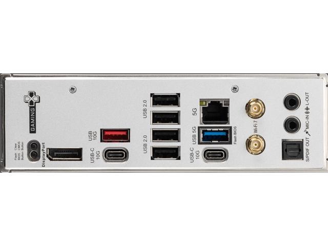 MSI - B850 GAMING PLUS WIFI (Socket AM5) AMD B850 ATX DDR5 Wi-Fi 7 Motherboard - Black - image 7