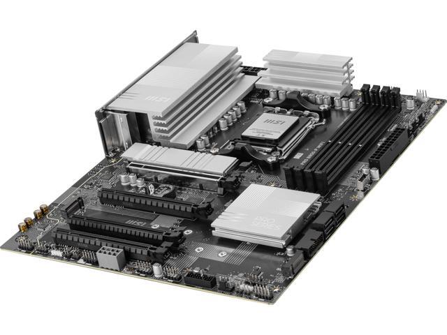 MSI - PRO B850-P WIFI (Socket AM5) AMD B850 ATX DDR5 Wi-Fi 7 Motherboard - Black - image 4