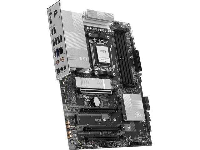 MSI - PRO B850-P WIFI (Socket AM5) AMD B850 ATX DDR5 Wi-Fi 7 Motherboard - Black - image 6