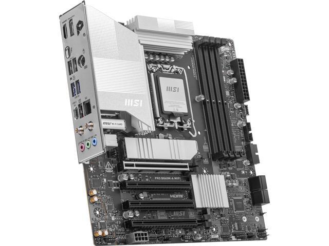 MSI PRO B860M-A WIFI LGA 1851 mATX Motherboard - image 5