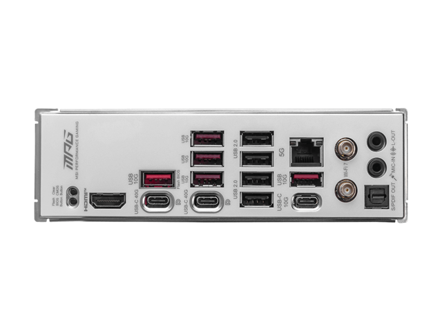 MSI - MPG X870E EDGE TI WIFI (Socket AM5) AMD X870E ATX DDR5 Wi-Fi 7 Motherboard - Gray - image 6