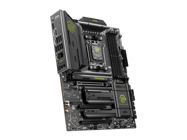 MSI - MAG X870E TOMAHAWK WIFI (Socket AM5) AMD X870 ATX DDR5 Wi-Fi 7 Motherboard - Black - image 5
