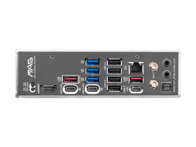 MSI - MAG X870E TOMAHAWK WIFI (Socket AM5) AMD X870 ATX DDR5 Wi-Fi 7 Motherboard - Black - image 6