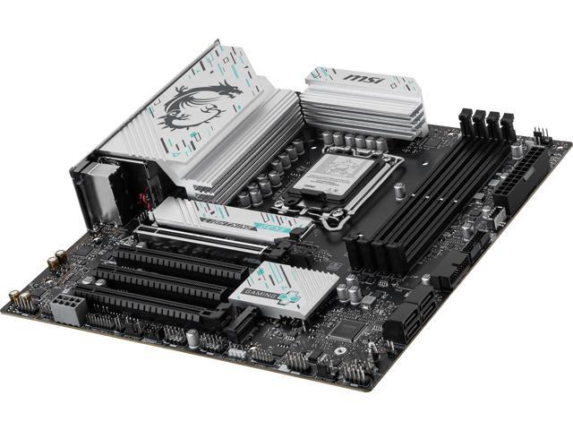 MSI B860M GAMING PLUS WIFI LGA 1851 Intel B860 SATA 6Gb/s DDR5 PCI-E x16 slot M.2 Thunderbolt4 5Gbps LAN BE1750x Wi-Fi 7 Micro ATX Motherboard