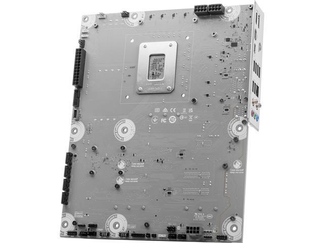 MSI - PRO Z890-S WIFI PZ (Socket 1851) Intel Z890 ATX DDR5 Wi-Fi 7 Motherboard - Gray White - image 9