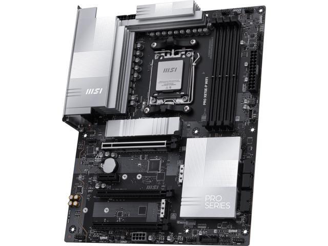 MSI - PRO X870E-P WIFI (Socket AM5) AMD X870E ATX DDR5 Wi-Fi 7 Motherboard - Gray - image 5