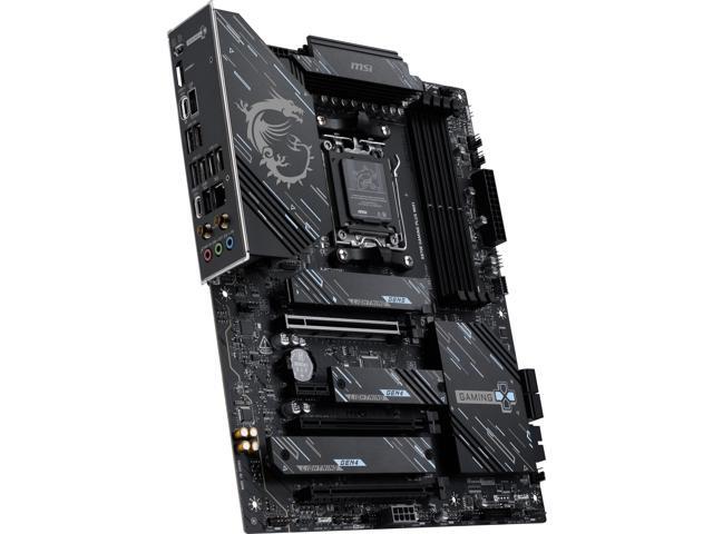 MSI - X870E GAMING PLUS WIFI (Socket AM5) AMD X870E ATX DDR5 Wi-Fi 7 Motherboard - Black - image 5