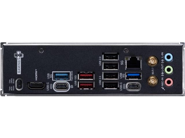 MSI - X870E GAMING PLUS WIFI (Socket AM5) AMD X870E ATX DDR5 Wi-Fi 7 Motherboard - Black - image 9