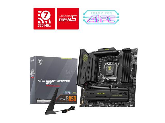 MSI MAG B850M MORTAR WIFI AM5 Micro ATX Motherboard