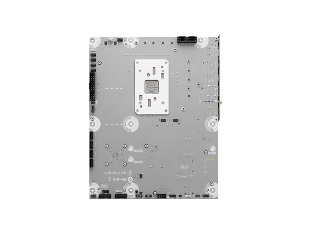 MSI - B850 GAMING PLUS WIFI PZ (Socket AM5) AMD B850 ATX DDR5 Wi-Fi 7 Motherboard - Gray White/Matt - image 7