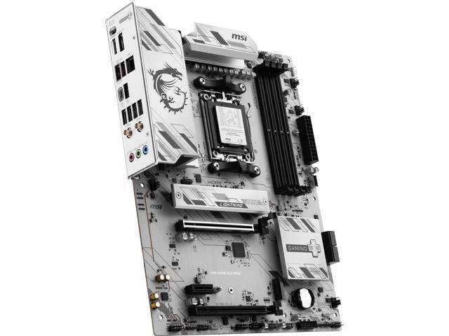 MSI - B850 GAMING PLUS WIFI6E (Socket AM5) AMD B850 ATX DDR5 Wi-Fi 6E Motherboard - Gray - image 6