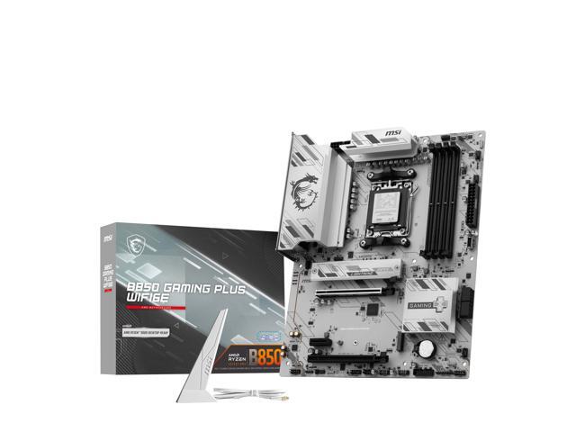 MSI - B850 GAMING PLUS WIFI6E (Socket AM5) AMD B850 ATX DDR5 Wi-Fi 6E Motherboard - Gray - image 7
