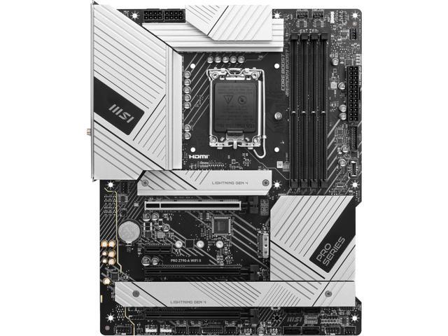 MSI PRO Z790-A WIFI II LGA 1700 Intel Z790 SATA 6Gb/s DDR5 ATX Motherboard