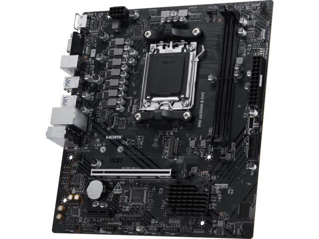 MSI PRO A620AM-B EVO AM5 AMD A620A mATX Motherboard