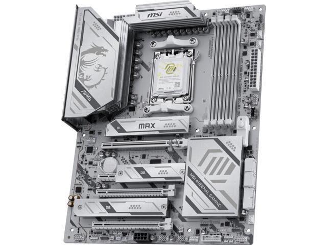 MSI MB MAG X870E GAMING PLUS MAX WIFI ATX - Supports AMD Ryzen 9000/8000 / 7000 Processors, AM5 - DDR5 Memory Boost (up to 8200+ MT/s OC), PCIe 5.0...