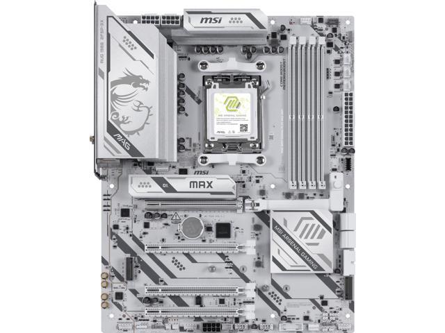 MSI MB MAG B850 GAMING PLUS MAX WIFI ATX - Supports AMD Ryzen 9000/8000 / 7000 Processors, AM5 - DDR5 Memory Boost (up to 8200+ MT/s OC), PCIe 5.0...
