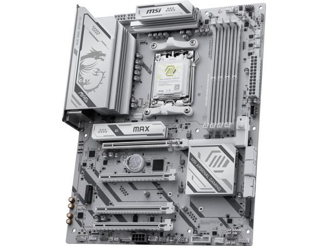 MSI MB MAG B850 GAMING PLUS MAX WIFI ATX - Supports AMD Ryzen 9000/8000 / 7000 Processors, AM5 - DDR5 Memory Boost (up to 8200+ MT/s OC), PCIe 5.0...