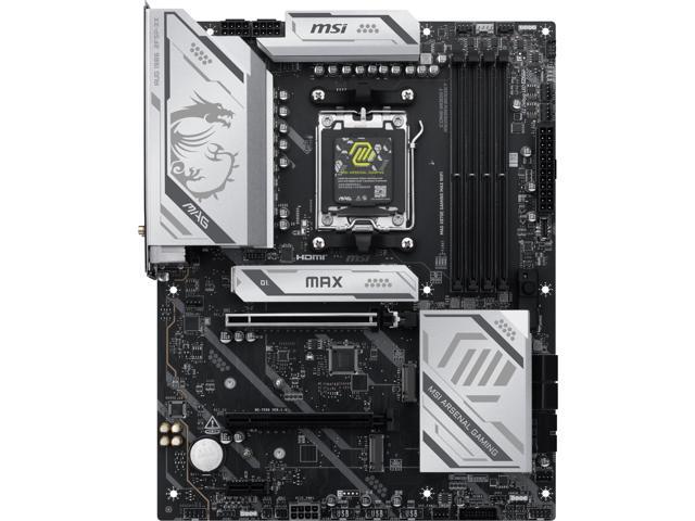 MSI MAG X870E GAMING MAX WIFI, DDR5, PCIe 5.0 x16, Wi-Fi 7, USB 3.2 Gen 2, ATX