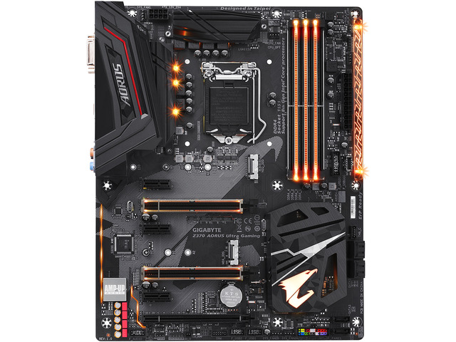 GIGABYTE Z370 AORUS Ultra Gaming (rev. 1.0) LGA 1151 (300 Series) ATX Intel Motherboard